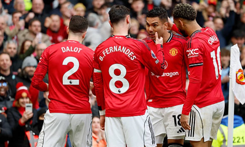 Ảnh bài viết Bruno Fernandes thăng hoa, Man Utd hạ gục Aston Villa 3-1