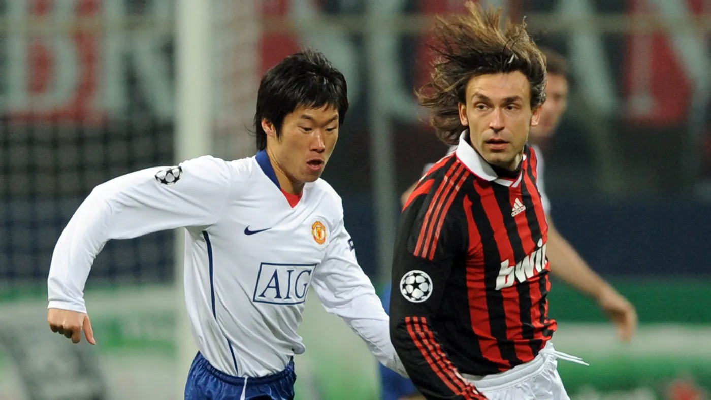 Park Ji-sung, cơn &aacute;c mộng của Andrea Pirlo.
