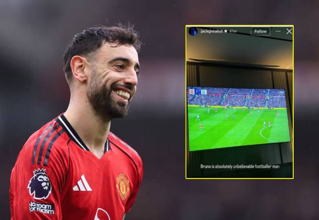 Ảnh bài viết Grealish ngả mũ khi Bruno phá kỷ lục của Beckham