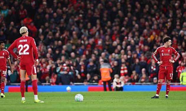 Lối chơi của Liverpool kh&ocirc;ng mang lại sự thuyết phục.