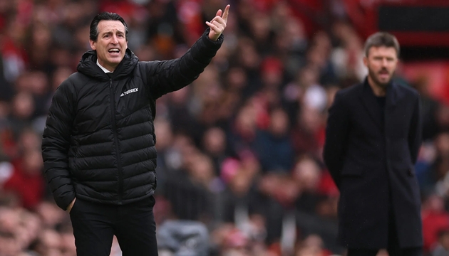 Ảnh bài viết Unai Emery thừa nhận Man Utd đang ở đẳng cấp rất cao