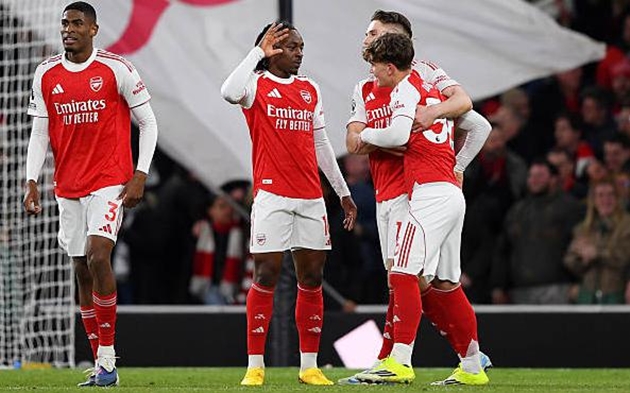 Arsenal thể hiện bản lĩnh ở trận đấu với Everton.