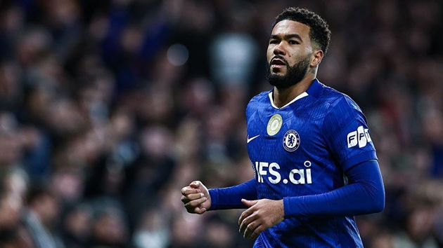 Reece James d&iacute;nh chấn thương.