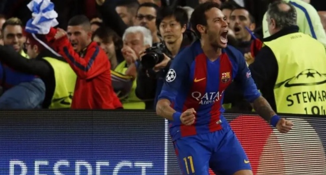 Barca hạ gục PSG.