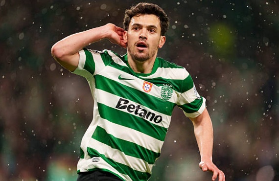 Pote ghi b&agrave;n thắng thứ 2 cho Sporting CP.