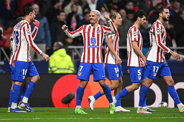 Antoine Griezmann có phong độ ấn tượng trong màu áo Atletico Madrid.