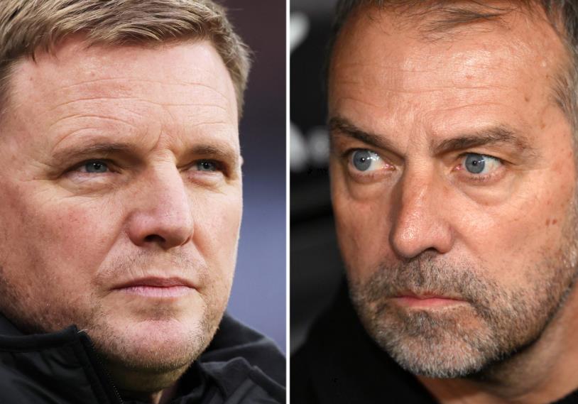 HLV Howe của Newcastle v&agrave; Hansi Flick của Barca.