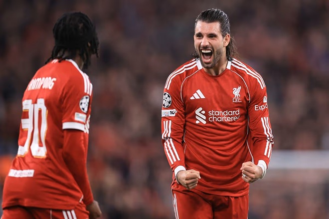 Dominik Szoboszlai (8,3): Th&ecirc;m một m&agrave;n tr&igrave;nh diễn ch&oacute;i s&aacute;ng nữa. Ghi b&agrave;n mở tỷ số, mang về một quả phạt đền v&agrave; g&oacute;p c&ocirc;ng trong b&agrave;n thắng thứ hai của đội nh&agrave;.