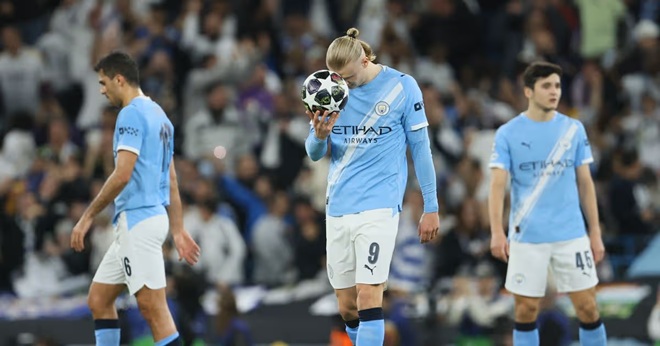 Man City đ&atilde; thua to&agrave;n diện trước Real Madrid.