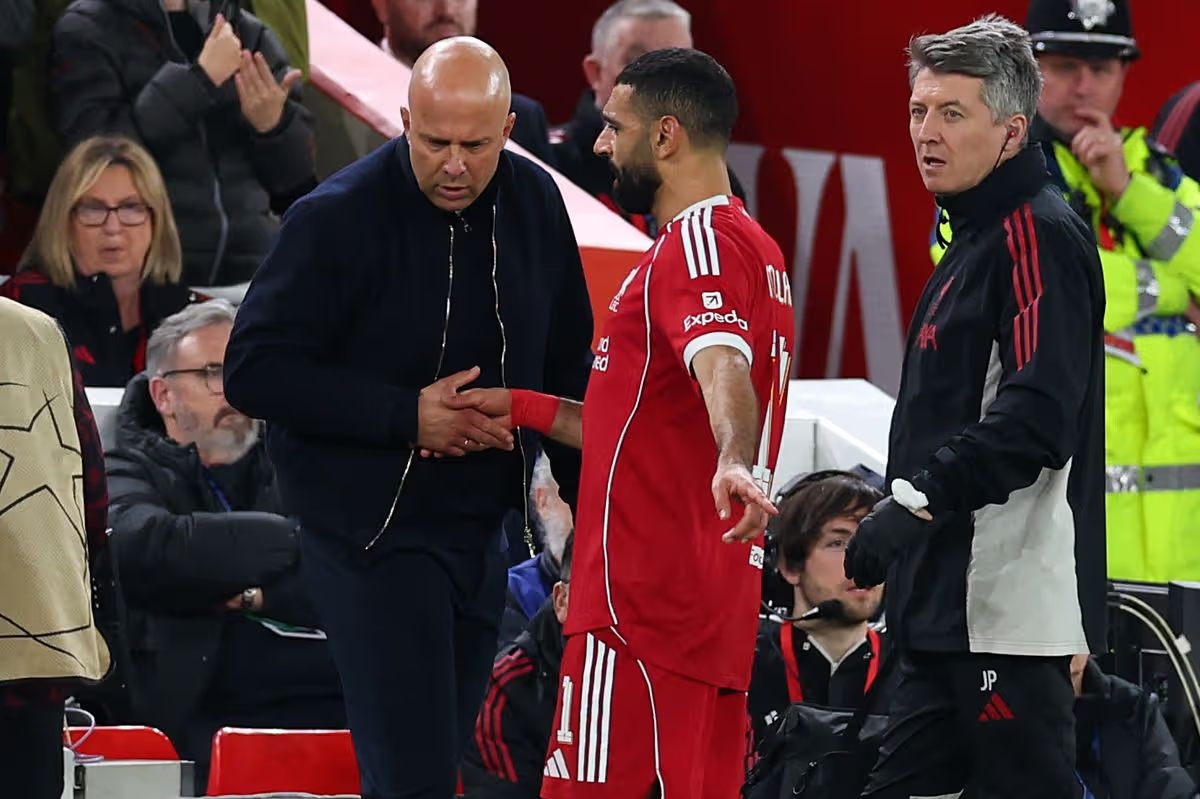 Sự thay đổi của HLV Arne Slot được cho l&agrave; gi&uacute;p Mohamed Salah tỏa s&aacute;ng.