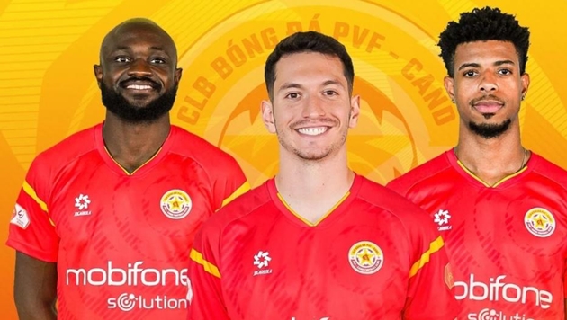 PVF-CAND chia tay 3 ngoại binh.