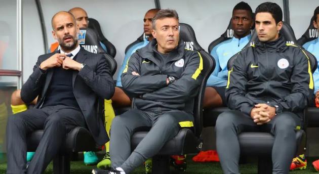 Pep v&agrave; Arteta ng&agrave;y c&ograve;n chung chiến tuyến.