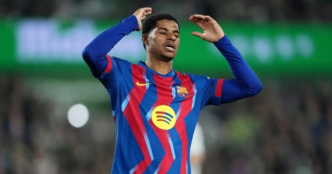  Rashford bị hạn chế thời gian thi đấu trong những tuần qua.