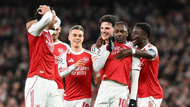 Arsenal tự tin trước trận cầu lớn.
