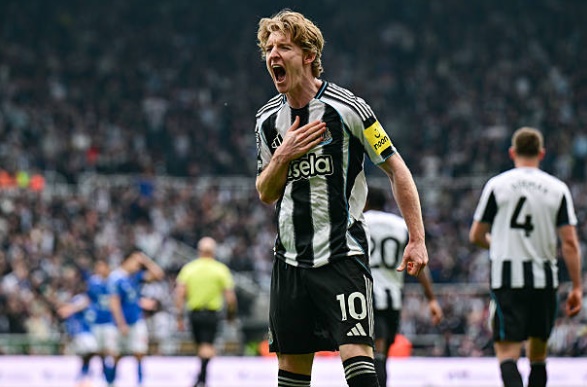 Gordon d&ugrave; ghi b&agrave;n nhưng kh&ocirc;ng thể gi&uacute;p Newcastle gi&agrave;nh thắng lợi.