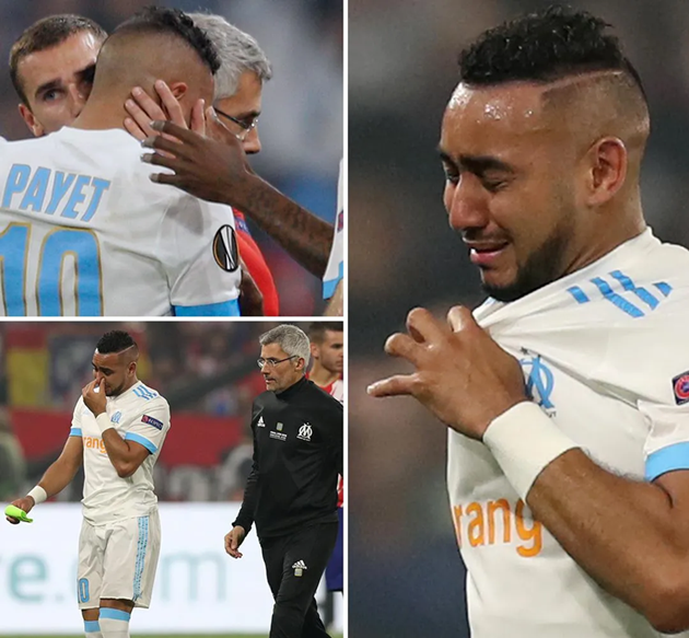 Chấn thương trong trận đấu với Atletico đ&atilde; khiến Payet kh&ocirc;ng thể tham dự World Cup 2018.