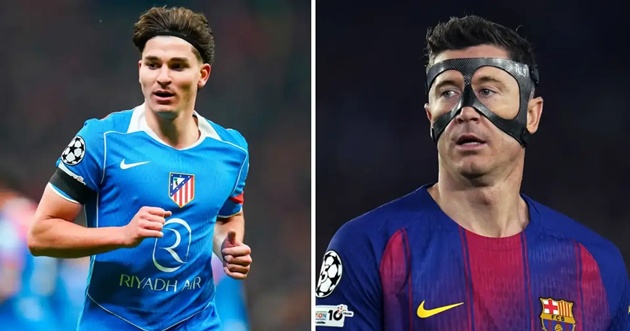 Barca thúc đẩy thương vụ Alvarez thay Lewandowski