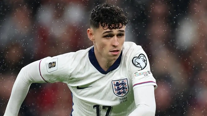 Foden vẫn đang được ưu &aacute;i ở đội tuyển Anh.