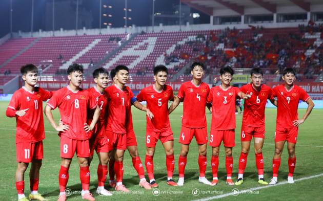 U23 Việt Nam kh&ocirc;ng đặt mục ti&ecirc;u th&agrave;nh t&iacute;ch tại giải CFA Team China 2026. Ảnh: VFF.