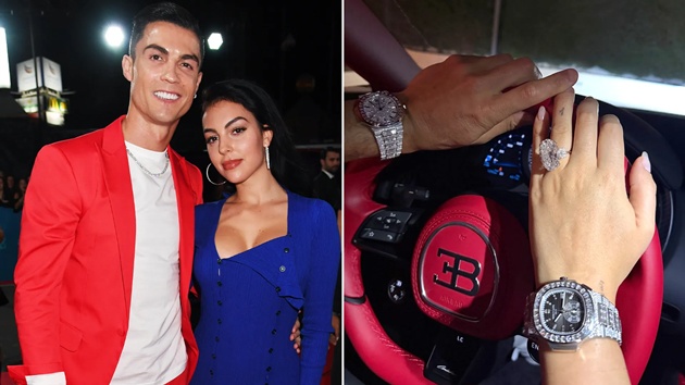 Ảnh bài viết Ronaldo và Georgina khoe tài sản 11 triệu bảng trong một bức ảnh
