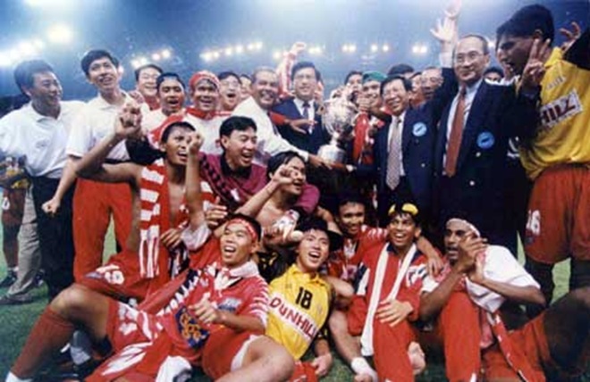 Singapore Lions từng l&agrave; thế lực thống trị tại Malaysia Cup trước khi r&uacute;t lui v&agrave;o năm 1994.