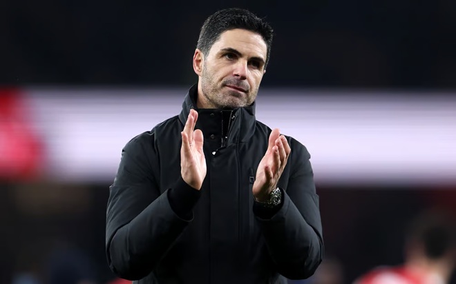 Arteta đã toàn thắng trong tháng này.