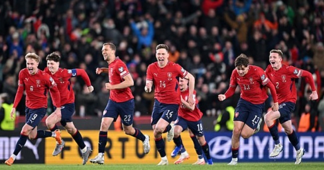 Ảnh bài viết Thắng luân lưu kịch tính, CH Séc vào chung kết play-off World Cup