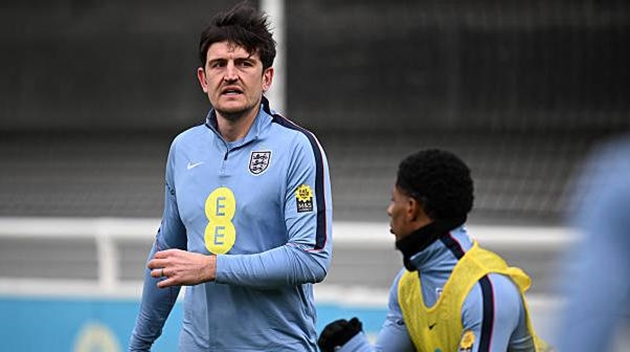 Harry Maguire quay trở lại đội tuyển Anh để đ&aacute; ch&iacute;nh.