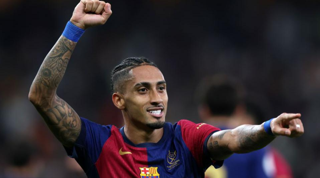 PSG tất tay vì Raphinha.