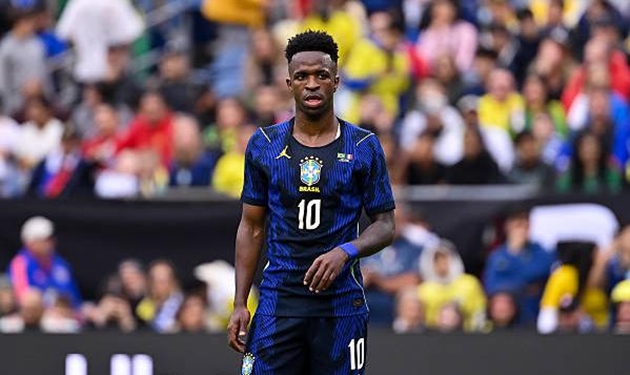 Vinicius Junior chưa đáp ứng kỳ vọng tại Brazil.