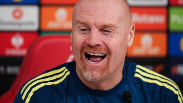 Ảnh bài viết Sean Dyche cười nhạo tin đồn đàm phán với Tottenham