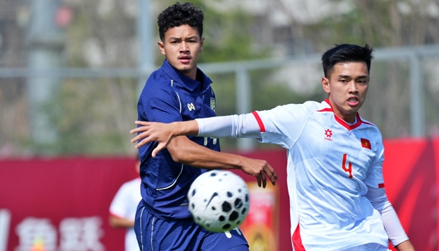 U23 Việt Nam thua s&aacute;t n&uacute;t U23 Th&aacute;i Lan.