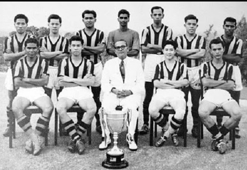 Đội bóng đá Malaya, nhà vô địch mùa giải thứ hai của Cúp Merdeka năm 1958.