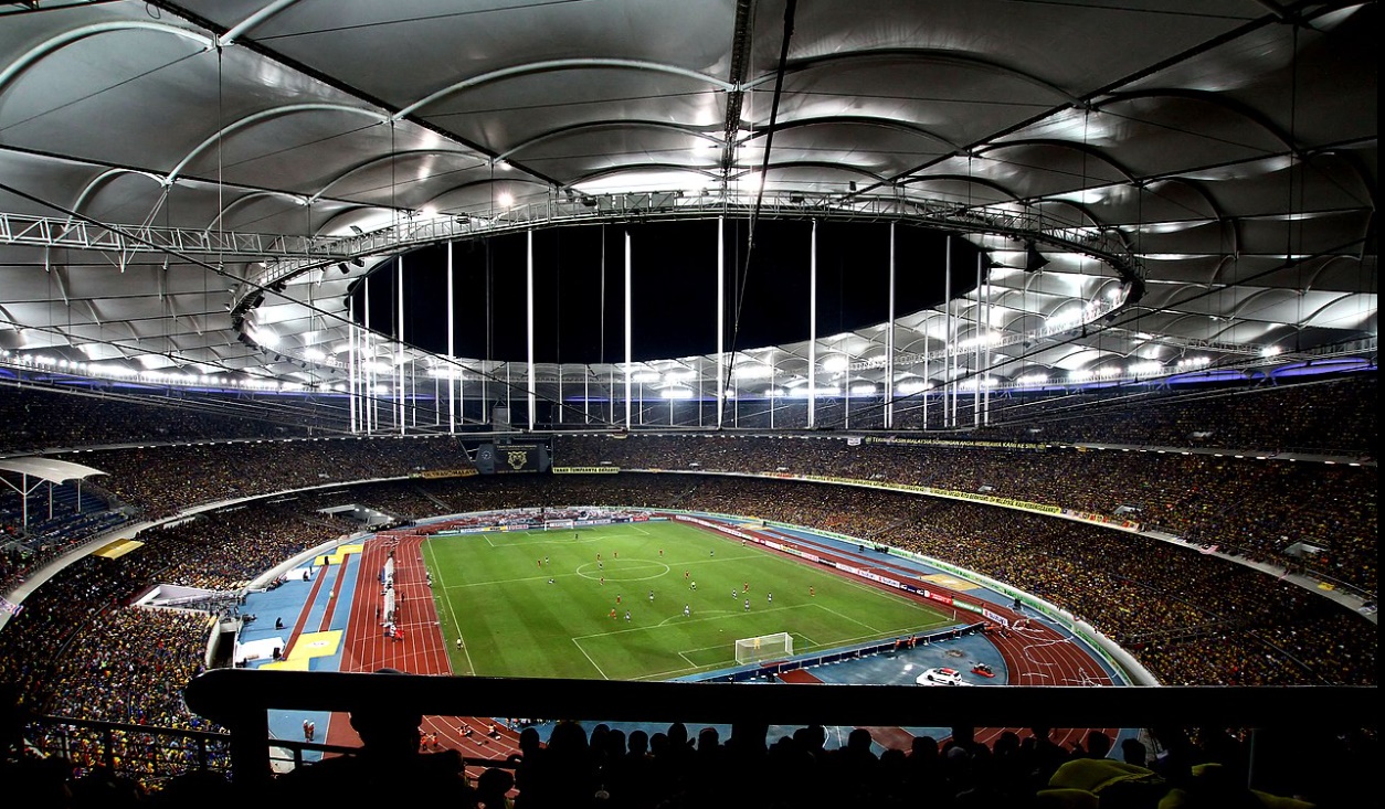 Sân vận động quốc gia Bukit Jalil trong trận lượt về chung kết AFF Suzuki Cup 2014.