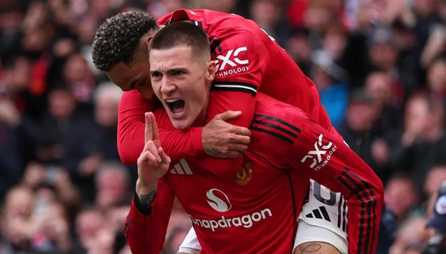 Sesko đang tỏa s&aacute;ng rực rỡ ở MU.