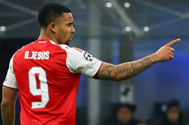 Jesus c&oacute; cơ hội đ&aacute; ch&iacute;nh, ghi điểm với Arteta.