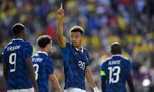 Ảnh bài viết Sao trẻ Doue rực sáng ngày Pháp thắng dễ Colombia