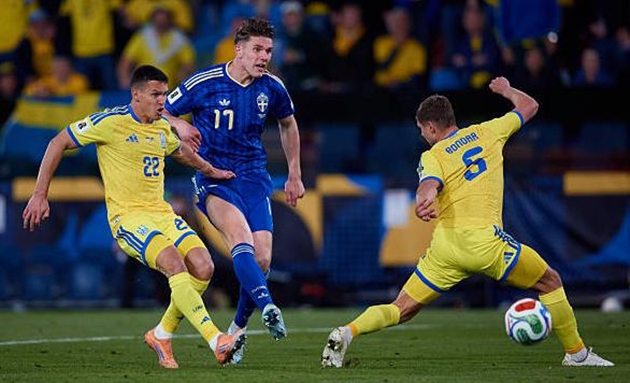 Viktor Gyokeres l&agrave; niềm hy vọng của Thụy Điển.