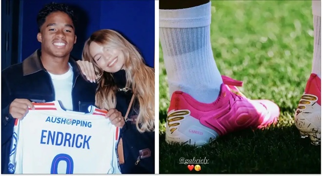 Ảnh bài viết Endrick tri ân vợ bằng đôi giày đặc biệt khi lên tuyển Brazil