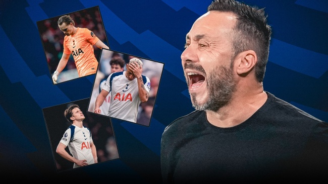 Ảnh bài viết De Zerbi là phao cứu sinh hay thảm họa mới của Tottenham?