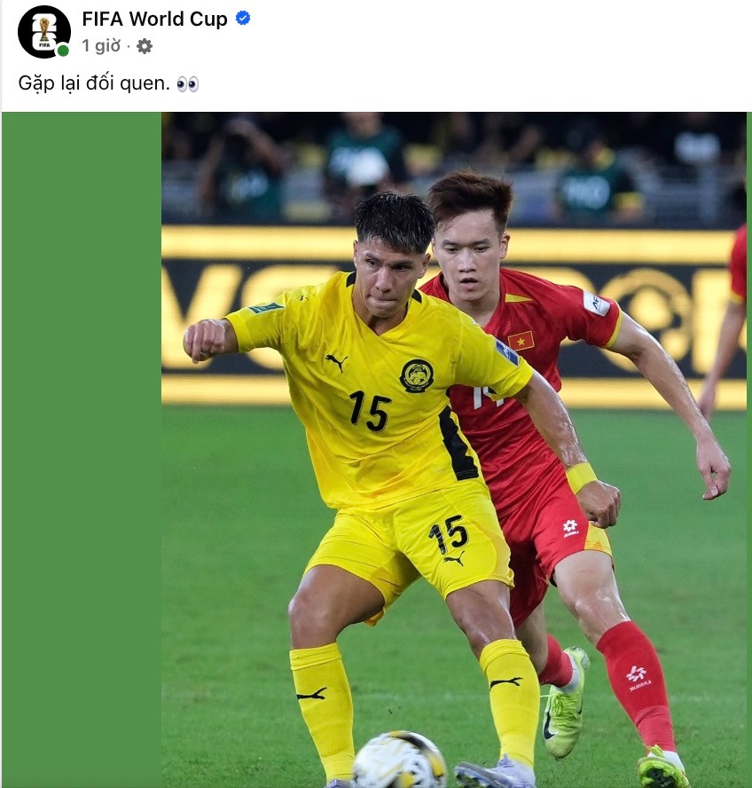 Động th&aacute;i đ&aacute;ng ch&uacute; &yacute; từ FIFA. Ảnh chụp m&agrave;n h&igrave;nh.