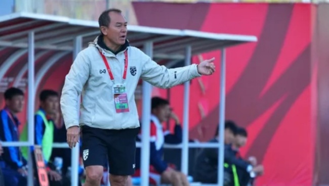 Ảnh bài viết HLV U23 Thái Lan xin lỗi người hâm mộ vì lỡ ngôi vô địch