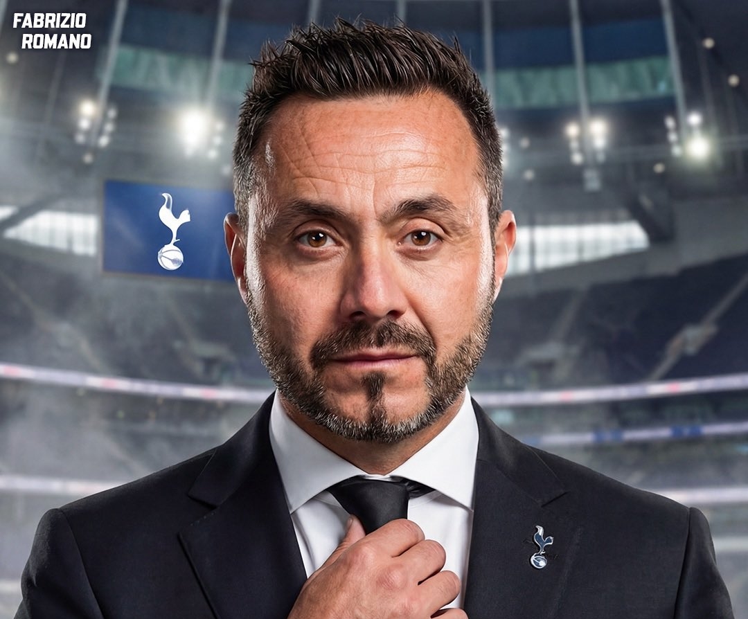 Ảnh bài viết Here we go, Tottenham chốt De Zerbi đua trụ hạng