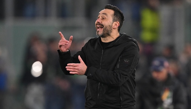 De Zerbi ch&iacute;nh thức dẫn dắt Spurs