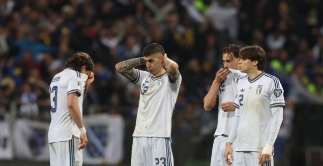 Ảnh bài viết Gục ngã trước Bosnia, tuyển Ý lần thứ 3 liên tiếp vắng mặt tại World Cup