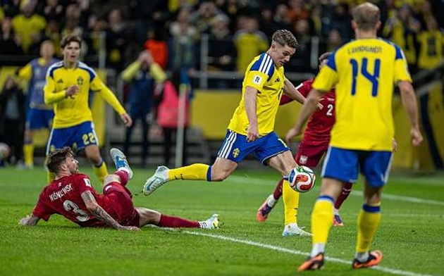 Ảnh bài viết Gyokeres ghi bàn phút 88 đưa Thụy Điển tới World Cup