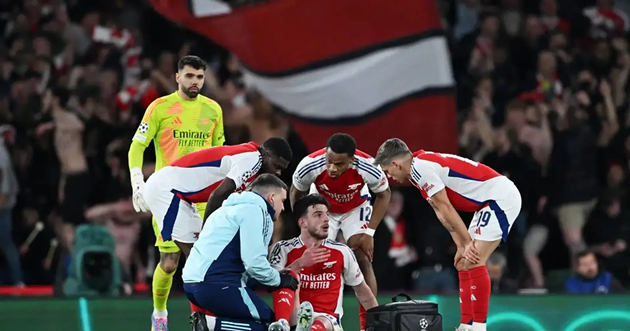 T&igrave;nh h&igrave;nh lực lượng của Arsenal đang kh&aacute; phức tạp trước trận đấu với Southampton.