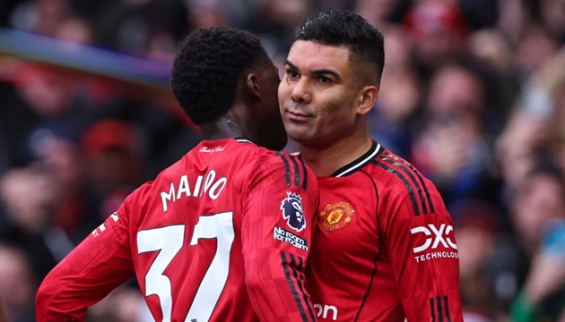 Casemiro đang chơi những ngày tháng cuối cùng tại Man United.