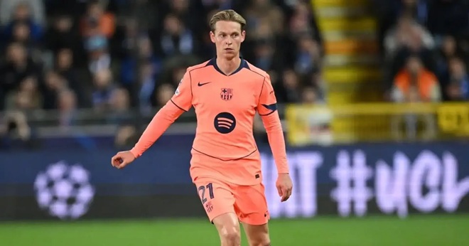 De Jong vẫn chưa trở lại s&acirc;n tập.