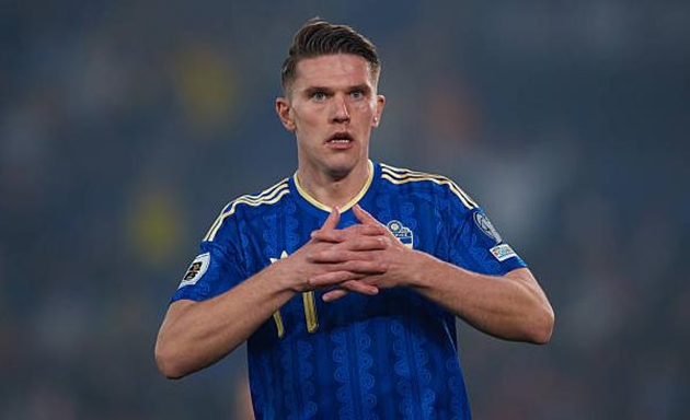 Viktor Gyokeres chơi tốt ở đợt tập trung tuyển quốc gia.